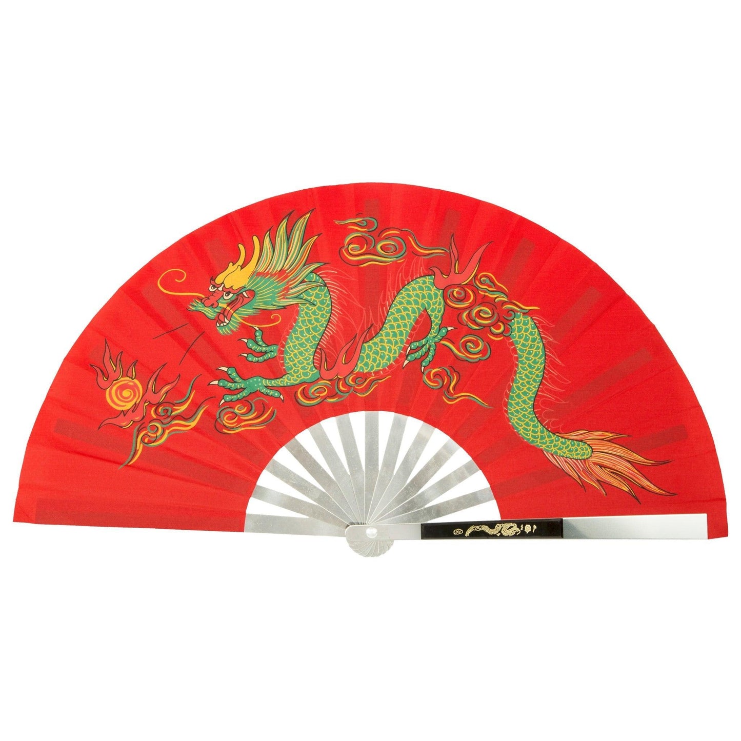 Metal Dragon Fighting Fan - Violent Art Shop