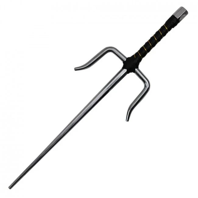 Sai Set With Black and Gold Wrapped Handles - Violent Art Shop