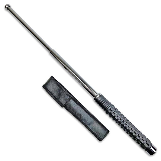 21 Inch Silver Baton - Violent Art Shop