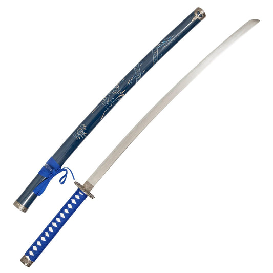 Blue Dragon Scabbard Sword - Violent Art Shop