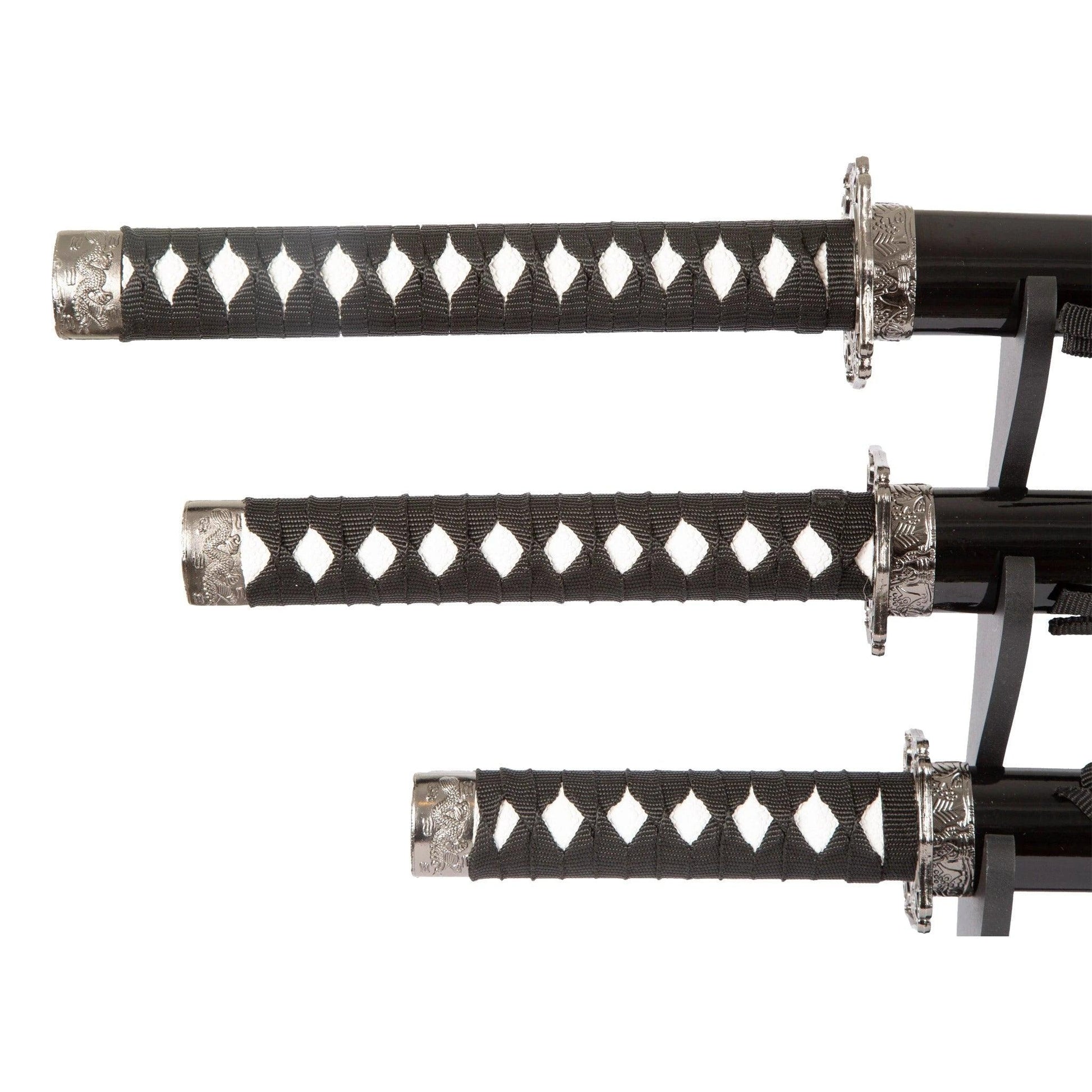 Black Dragon 3 Sword Set - Violent Art Shop