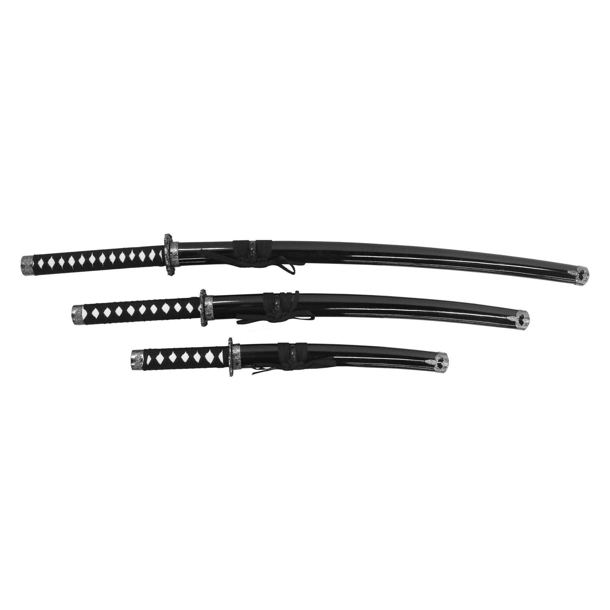 Black Dragon 3 Sword Set - Violent Art Shop