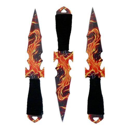 3 Piece Throwing Knife Set - Violent Art Shop