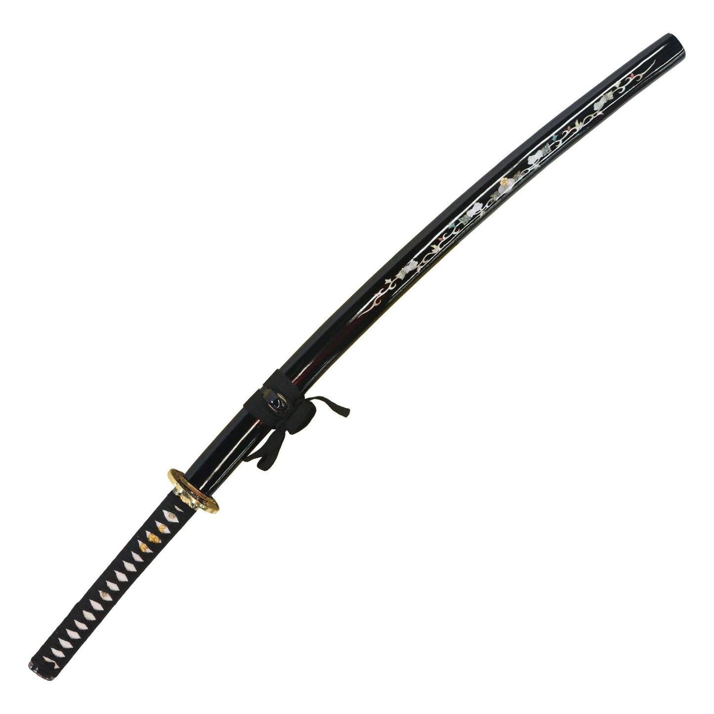 Black Dragon Sword w/ Warrior Hand Guard - Violent Art Shop