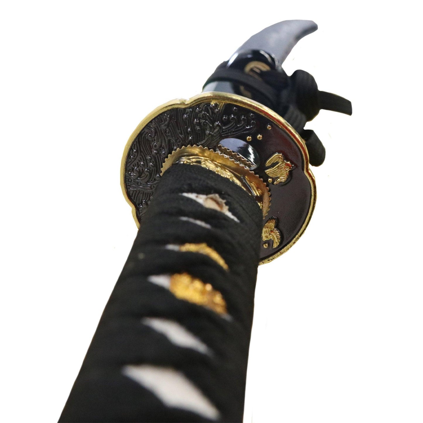 Black Dragon Sword w/ Warrior Hand Guard - Violent Art Shop