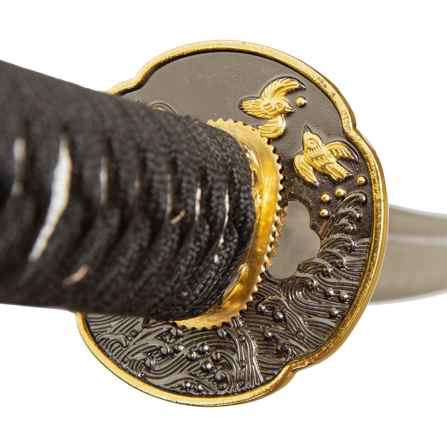 Black Dragon Sword w/ Warrior Hand Guard - Violent Art Shop