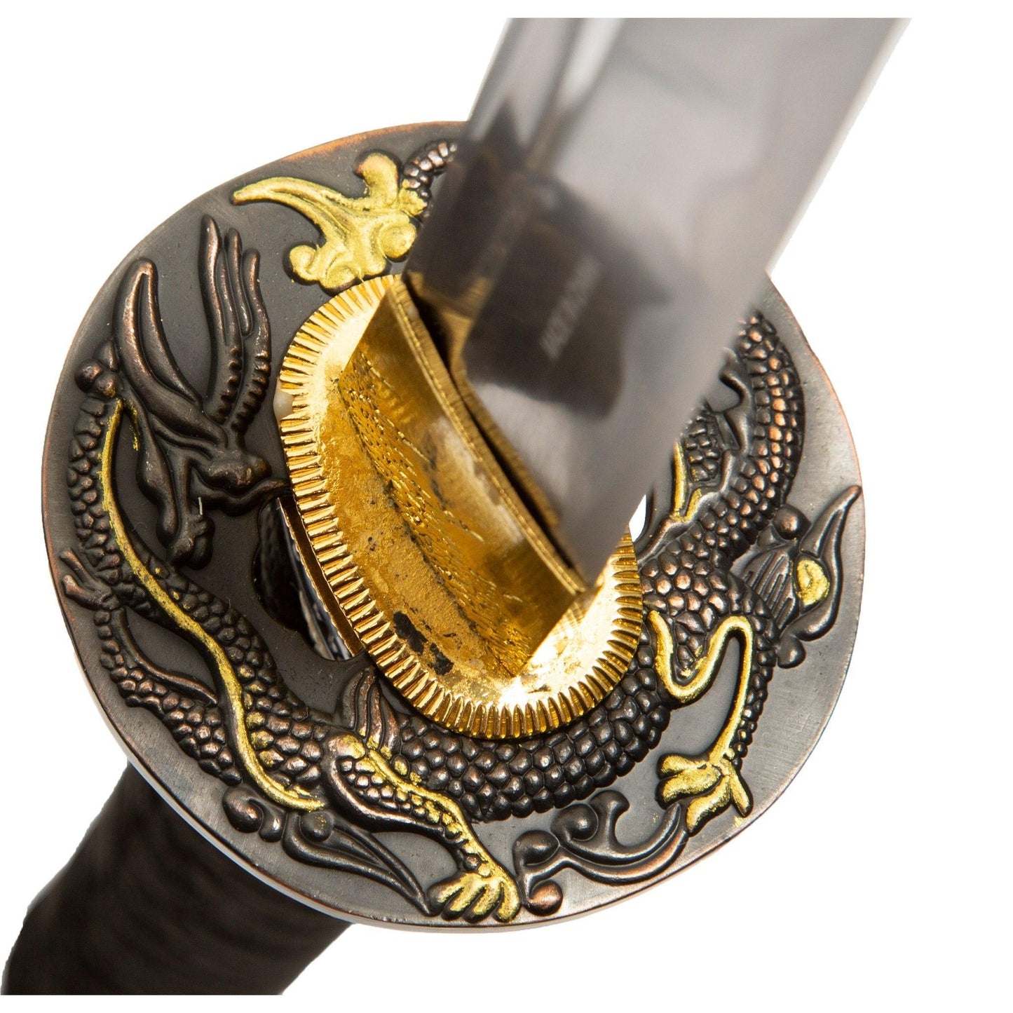Black Sword w/ Dragon Hand Guard - Violent Art Shop