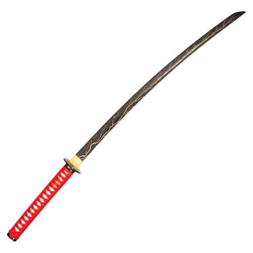 Black Sword w/ Black Engraved Blade - Violent Art Shop