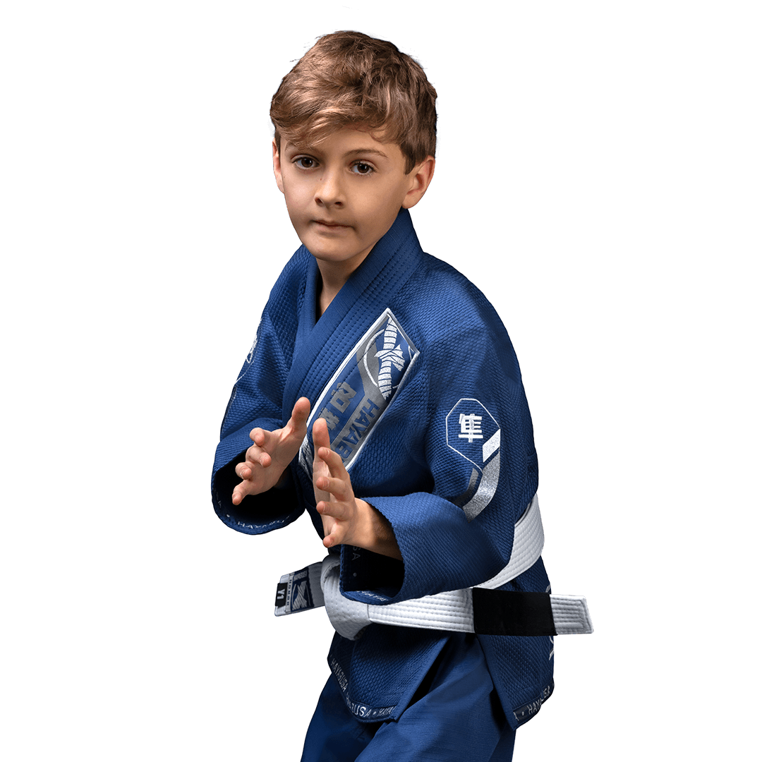 Hayabusa Ascend Youth Jiu Jitsu Gi - Navy - Violent Art Shop