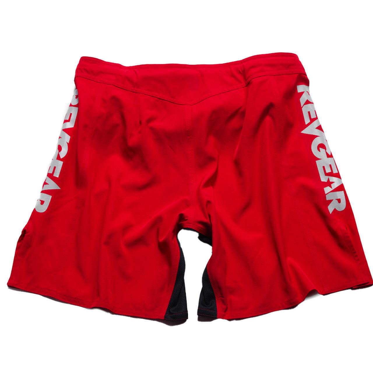 Stealth 1 Hybrid MMA Shorts - Red- Violent Art Shop