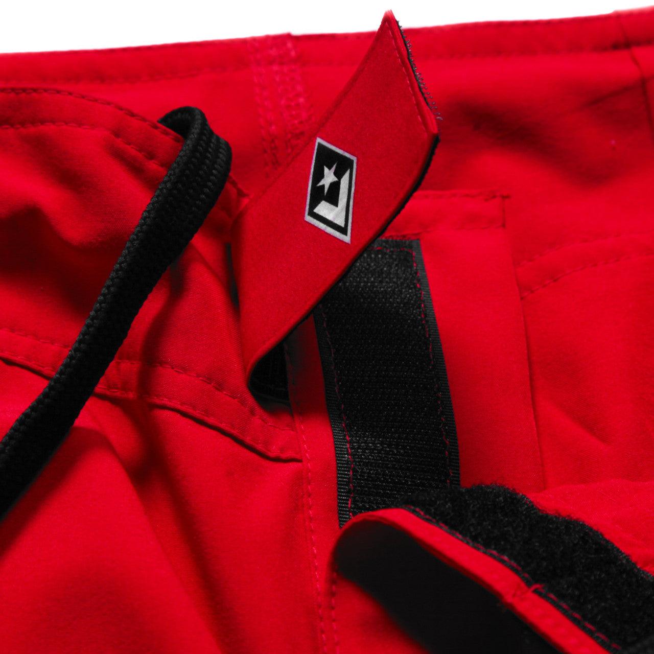 Stealth 1 Hybrid MMA Shorts - Red- Violent Art Shop