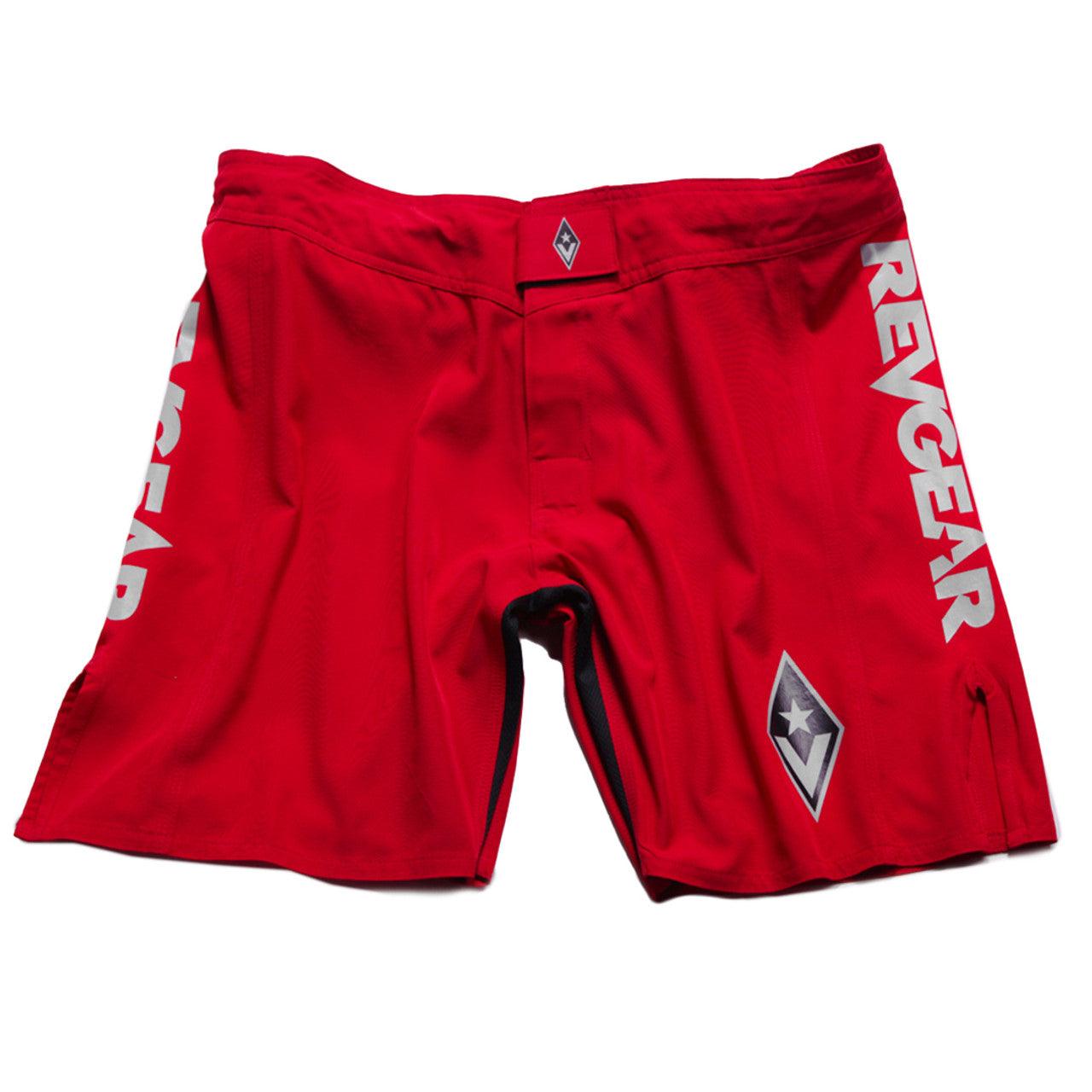 Stealth 1 Hybrid MMA Shorts - Red- Violent Art Shop