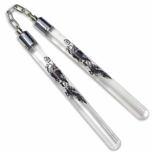 Acrylic Dragon Nunchaku - Violent Art Shop