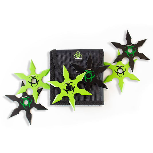 Biohazard Throwing Star Set
