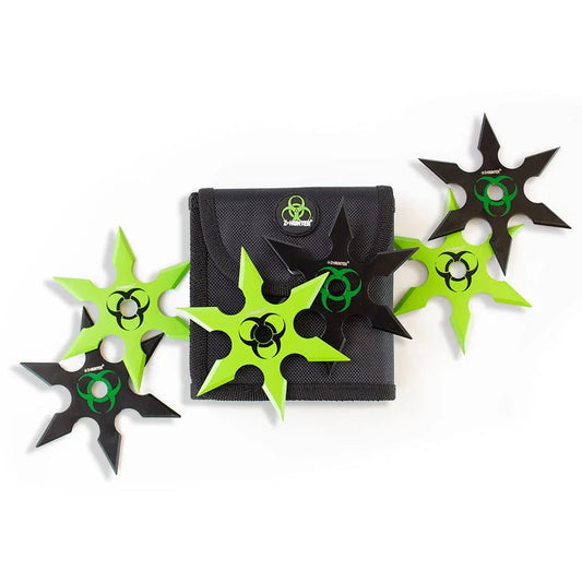 Biohazard Throwing Star Set