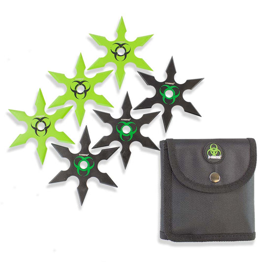 Biohazard Throwing Star Set - Violent Art Shop