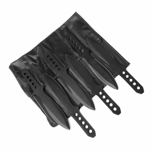 Black Broadhead Throwing Knives