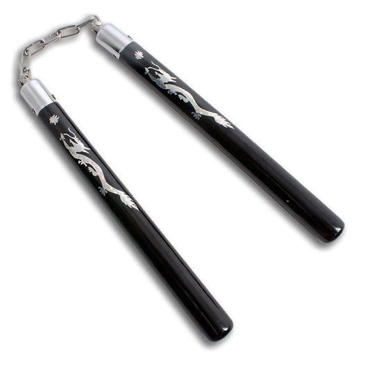 Holographic Dragon Nunchucks - Violent Art Shop