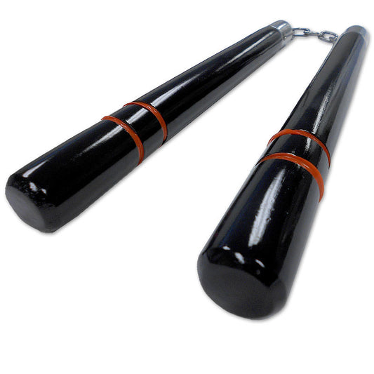 Black Hardwood Nunchaku - Violent Art Shop
