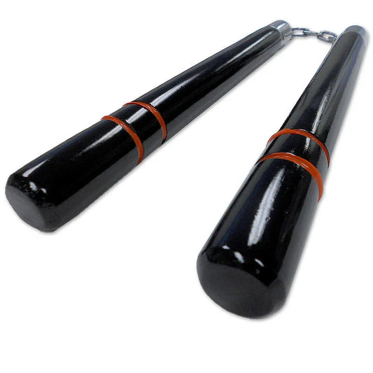 Black Hardwood Nunchaku - Violent Art Shop