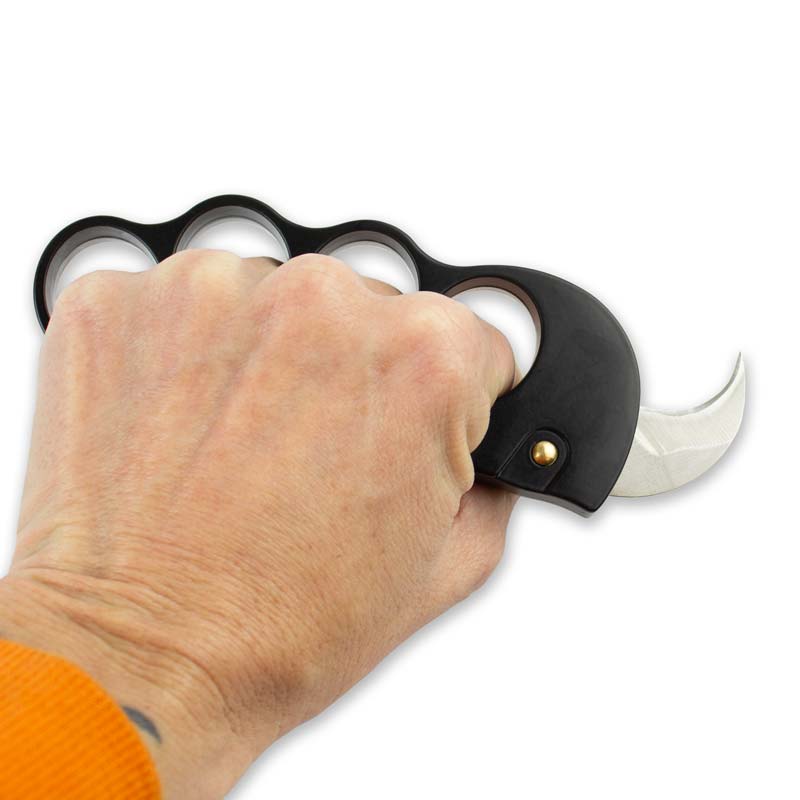 Black Hidden Blade Knuckles