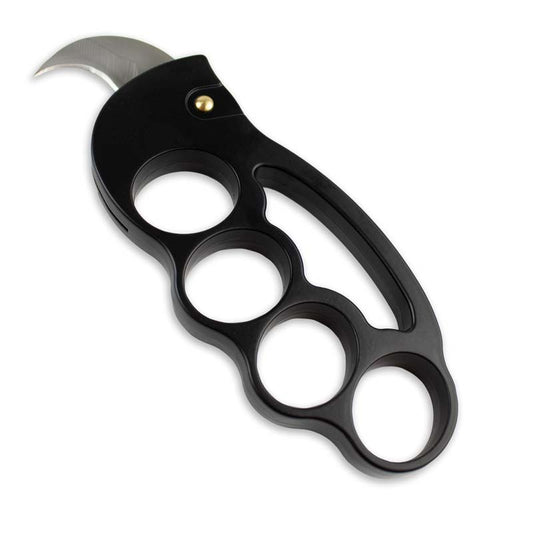 Black Hidden Blade Knuckles - Violent Art Shop