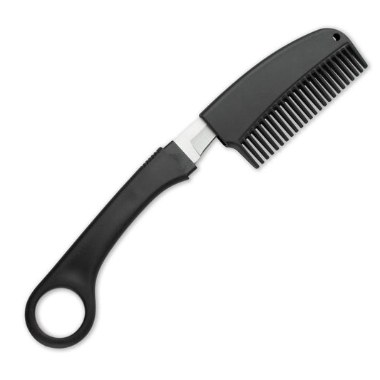 Black Karambit Comb Knife