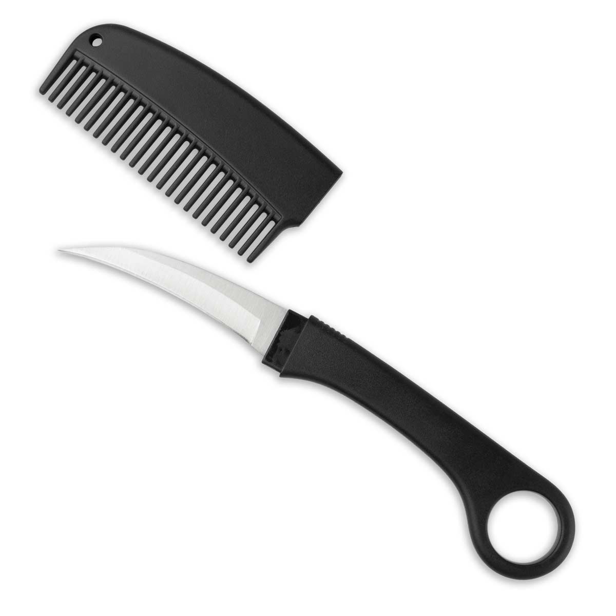 Black Karambit Comb Knife - Violent Art Shop