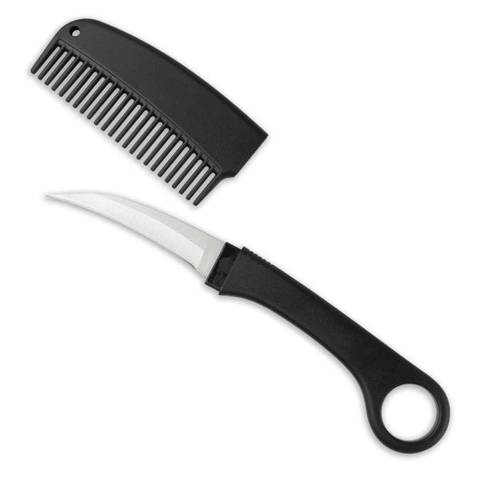 Black Karambit Comb Knife - Violent Art Shop