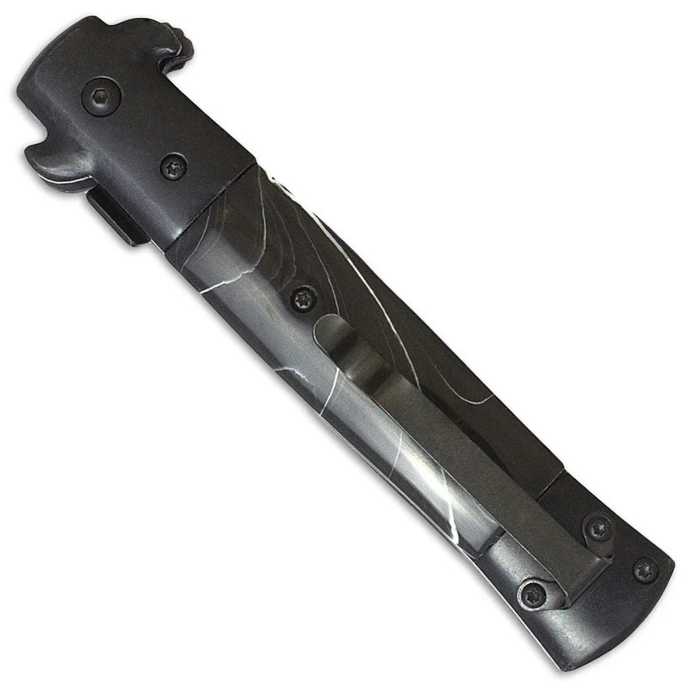 Black Marble Stiletto