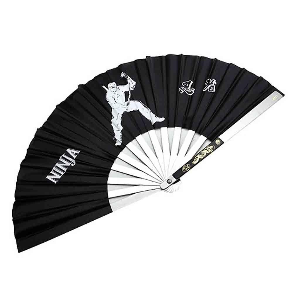Black Ninja Steel Fan - Violent Art Shop
