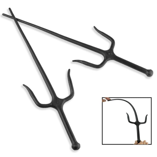 Black Rubber Sai - Violent Art Shop