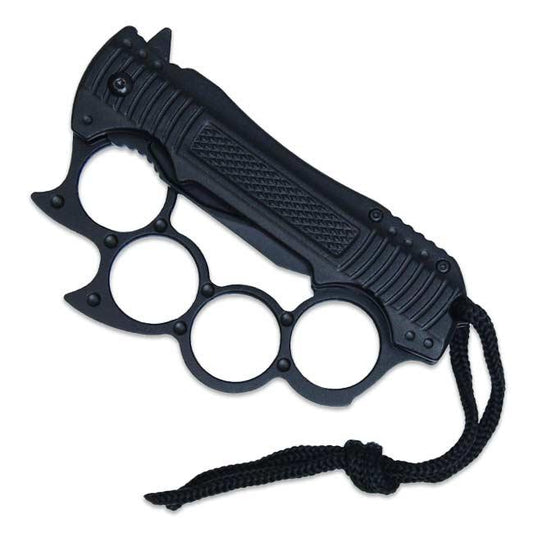 Black Tactical Knuckle Knife