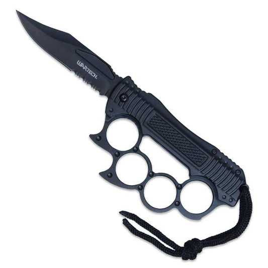 Black Tactical Knuckle Knife - Violent Art Shop