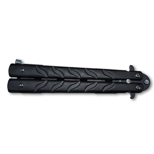 Black Training Butterfly Knife