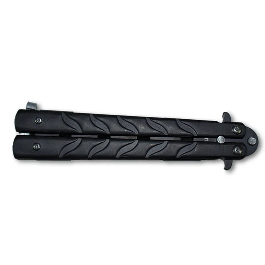 Black Training Butterfly Knife