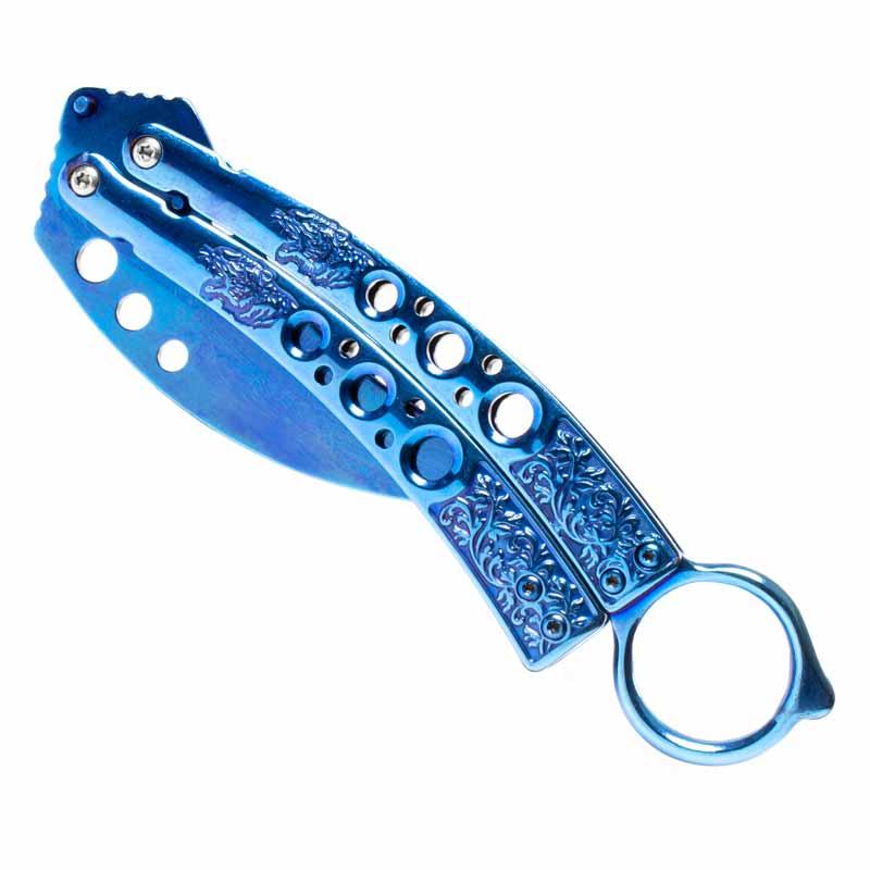 Blue Karambit Butterfly Trainer