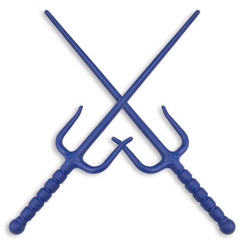 Blue Plastic Sai - Violent Art Shop