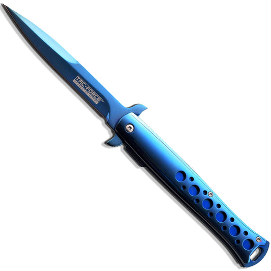 Blue Steel Stiletto - Violent Art Shop