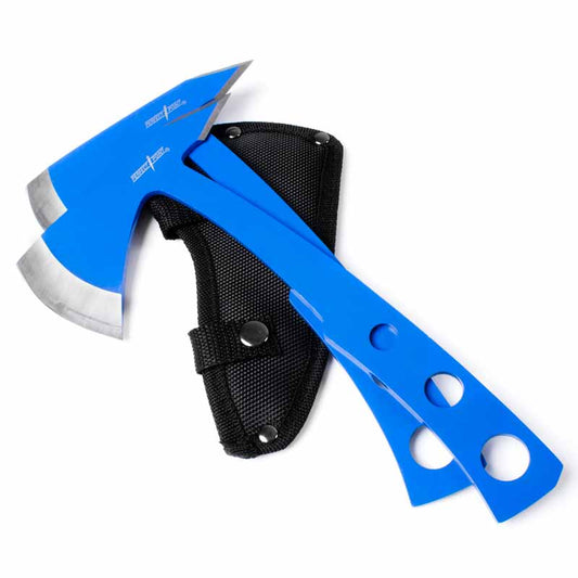 Blue Throwing Axe Set - Violent Art Shop