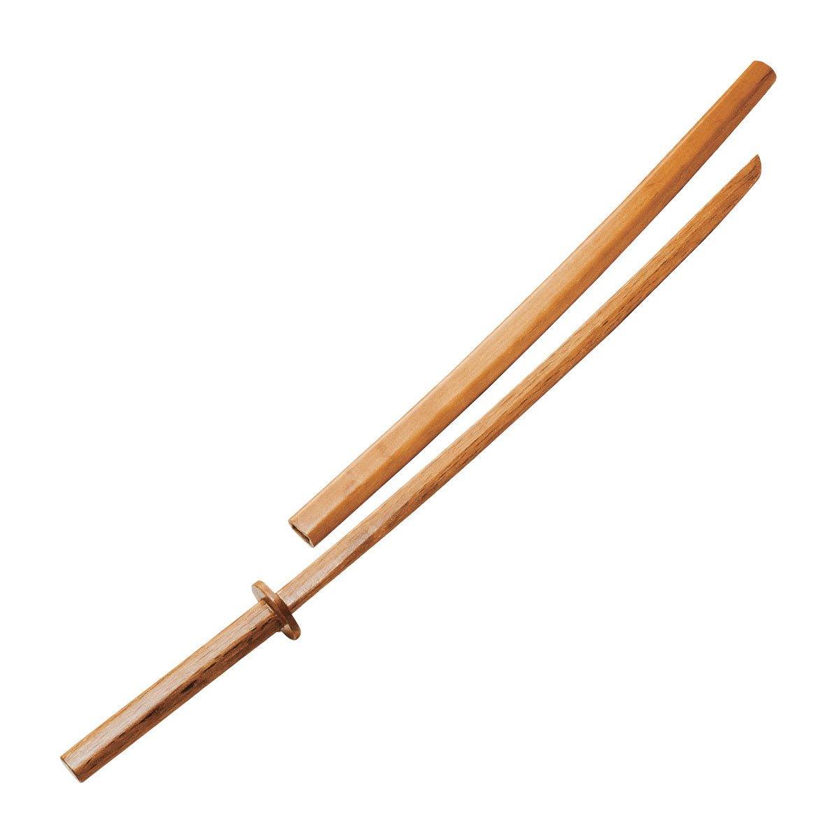 Bokken With Wood Scabbard - 41" - Violent Art Shop