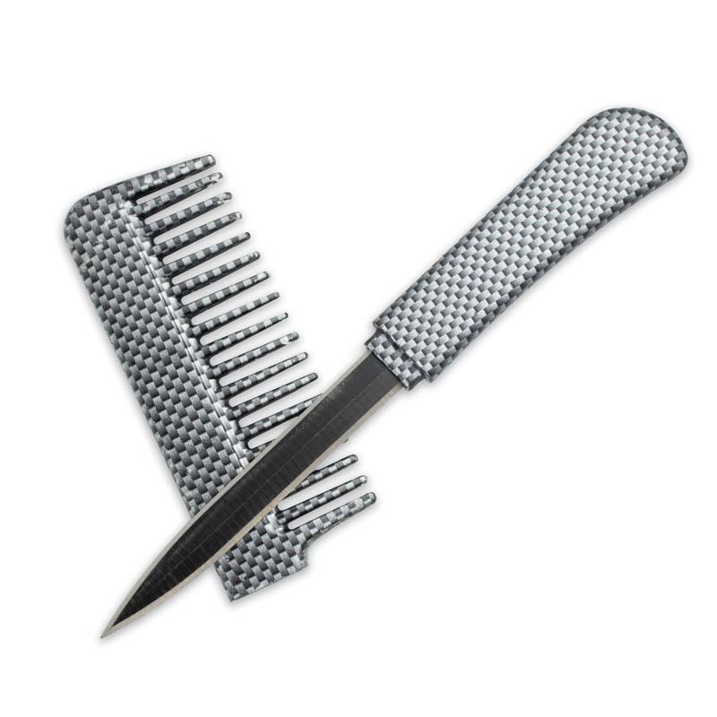Carbon Fiber Comb Knife - Violent Art Shop