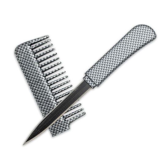 Carbon Fiber Comb Knife - Violent Art Shop