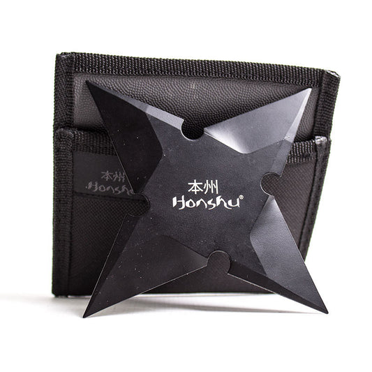 Carbon Steel 4-Point Shuriken - Violent Art Shop