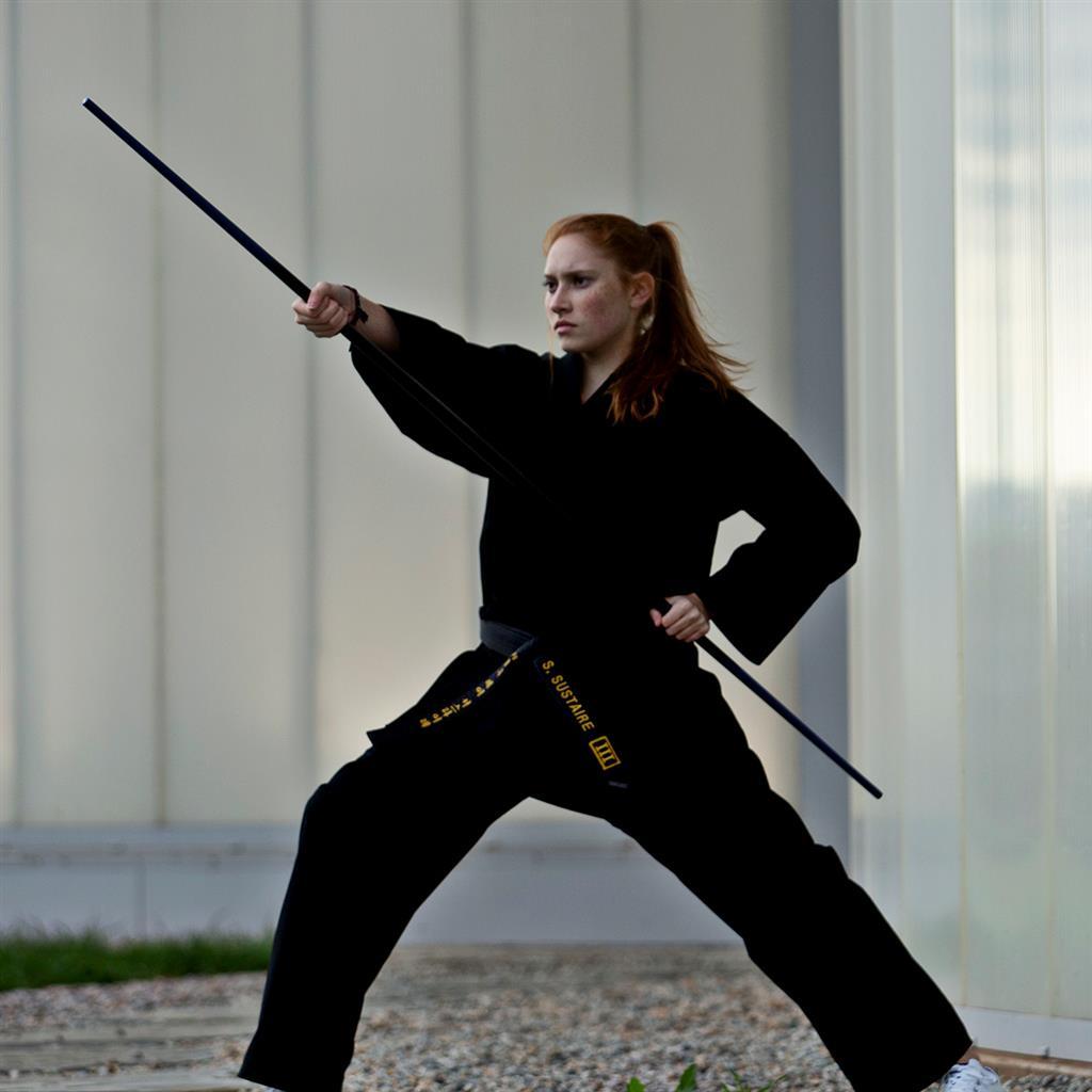 Collapsible Graphite Bo Staff - Violent Art Shop