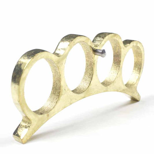 Compact Gold Knuckle Duster