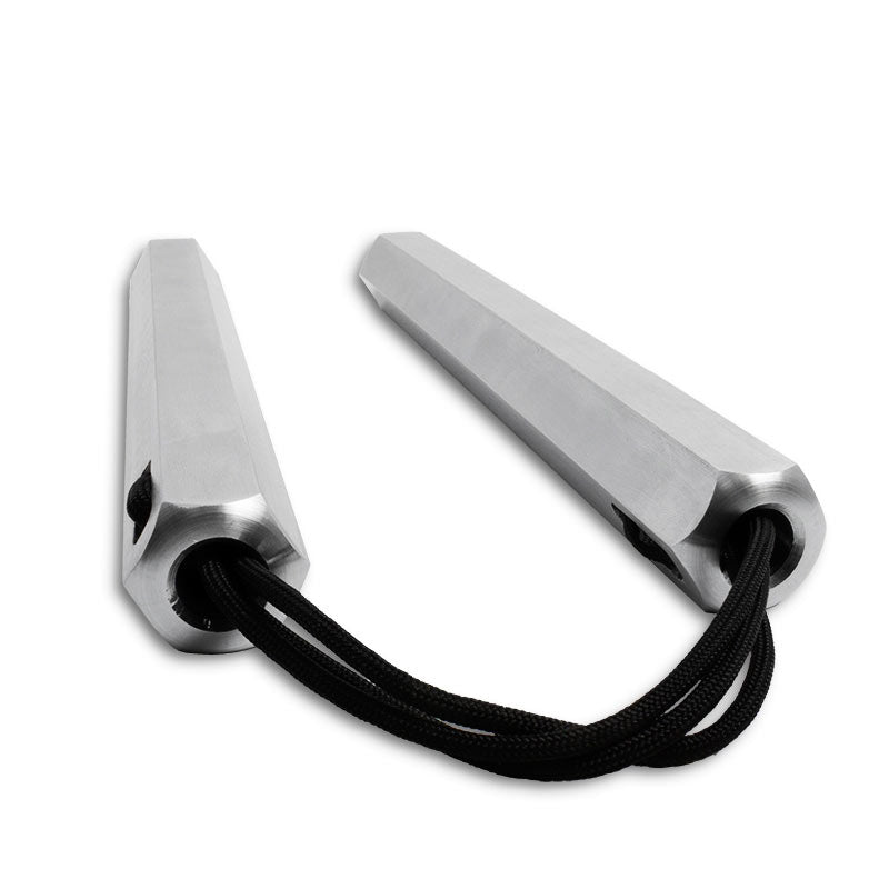 Corded Aluminum Hexagon Nunchaku - Violent Art Shop