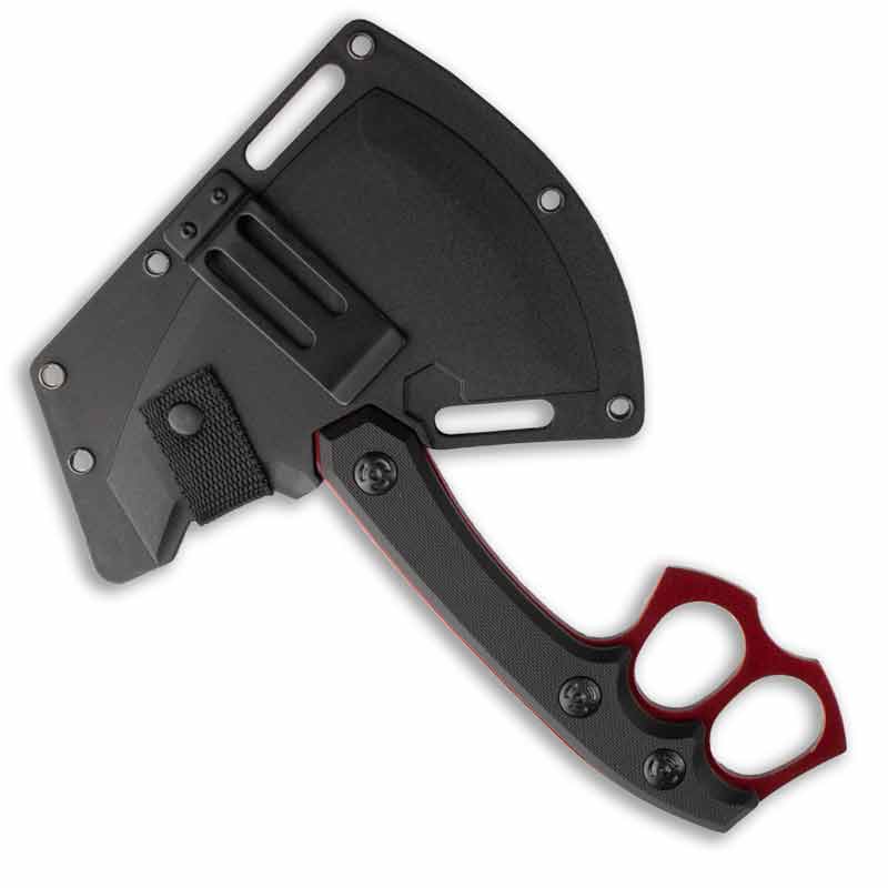 Crimson Knuckle Axe - Violent Art Shop
