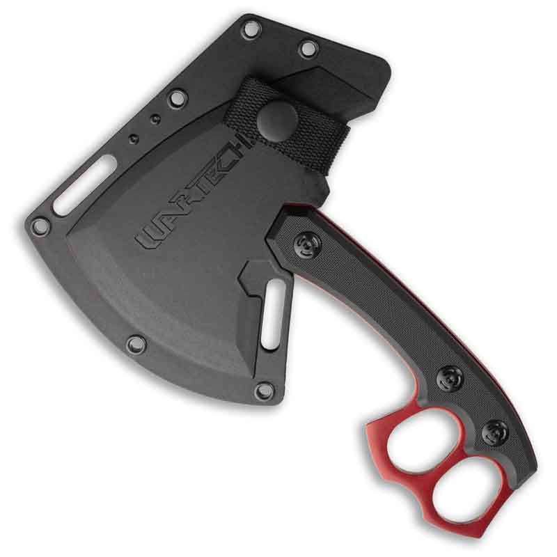 Crimson Knuckle Axe - Violent Art Shop