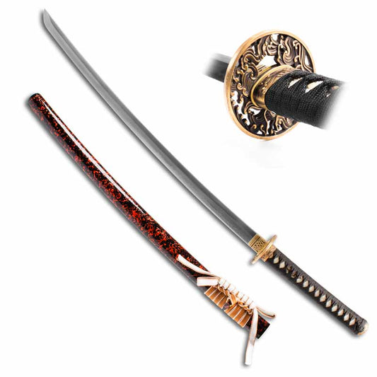 Dark Shogun Spring Steel Katana - Violent Art Shop